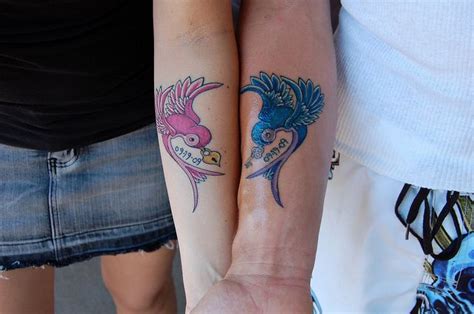 LoveBirds-Tattoo | Matching tattoos, Birds tattoo, Girlfriend tattoos