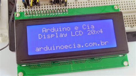 Display LCD 20x4 Arduino - Arduino e Cia
