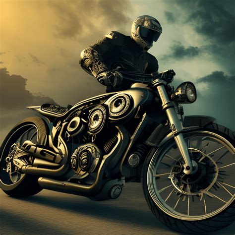 Motorcycle Design Graphic · Creative Fabrica