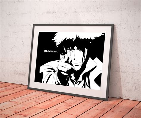 Cowboy Bebop Anime Movie Poster Digital Print Geek Decor | Etsy