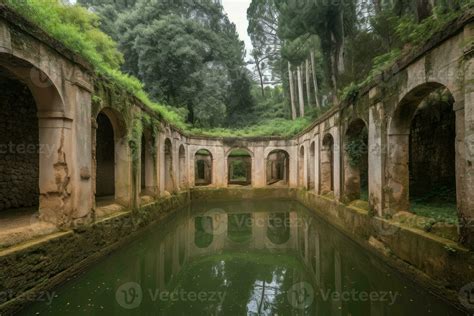 Ancient cistern ruins architecture. Generate Ai 23440693 Stock Photo at Vecteezy