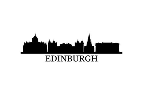 Skyline Edinburgh | Edinburgh, Skyline, Skyline silhouette