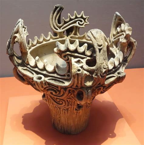 Jomon 'fire-flame' Vessel | Japanese pottery, Jomon period, Pottery