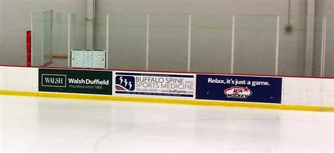 Advertise at North Buffalo Rink