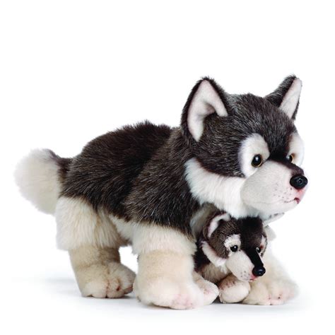 Amazon.com: Nat and Jules Wolf Plush Toy, Large: Baby