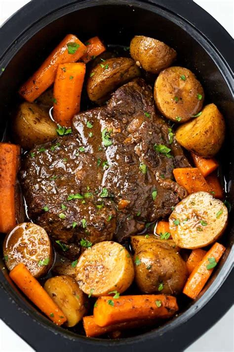 Crock Pot Roast (with Gravy!) - The Cozy Cook | Slow cooker pot roast recipes, Crockpot roast ...