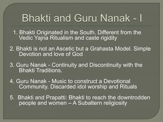 Guru Nanak and His Socio-Cultural and Religious milieu | PPT | Free Download