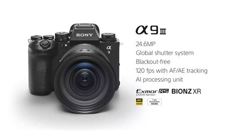 SONY A9 III挾全域快門與120 fps連拍登場 | 4Gamers