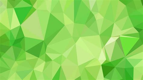 Free Abstract Green Polygonal Background