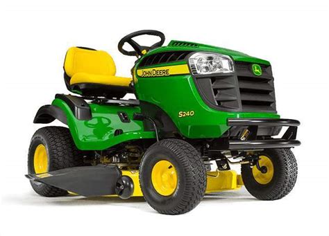 John Deere S240 Lawn Tractor Maintenance Guide & Parts List