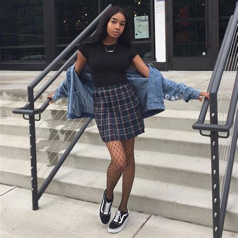 "PLAID" SKIRTS - so aesthetic