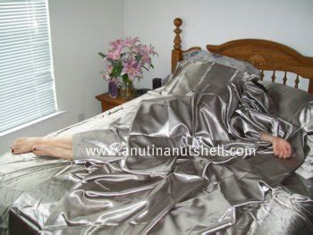 Slipping, Sliding, Sleeping on My New Satin Sheets! - Eat Move Make