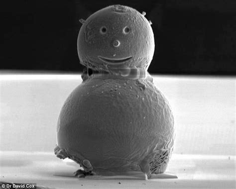 Meet the world's smallest snowman -- Nanotechnology's microscopic miracle