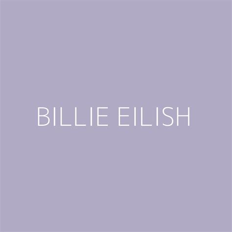 Billie Eilish Playlist - Most Popular Playlist - Kolibri Music