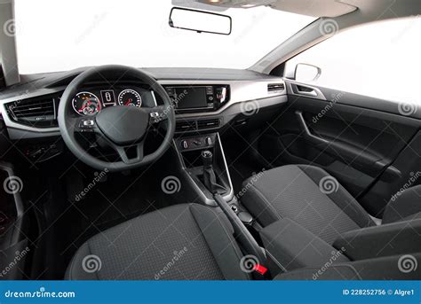 Dashboard of a modern SUV stock photo. Image of central - 228252756