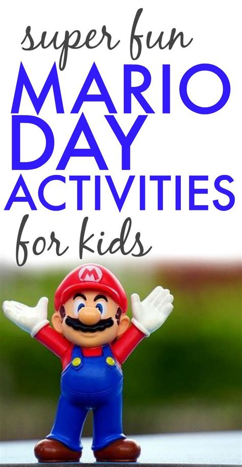 21 Ideas for Mario Day Fun for Kids in 2020 | Mario day, Super mario ...