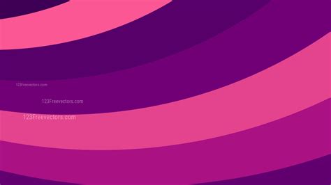 Pink and Purple Curved Stripes Background Vector Illustration