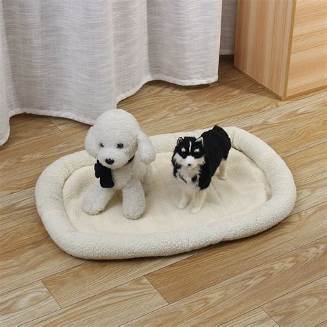 Dog Bed Mat Comfortable Soft Crate Pad Anti-Slip Washable Dog Crate Pad ...