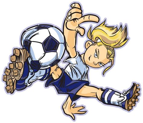 Cartoon Soccer Girl Stock Illustrations – 4,736 Cartoon Soccer Girl ...