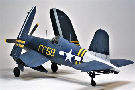 Tamiya 1/48 F4U-1D Corsair as FG-1D - FineScale Modeler - Essential magazine for scale model ...