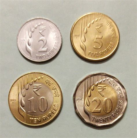 New coin series Rs.2 Rs.5 Rs.10 Rs.20 UNC – Sams Shopping