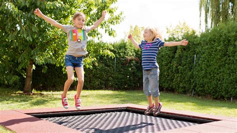 Playground trampoline Wehrfritz FUN XL "Playground" — Eurotramp Trampoline