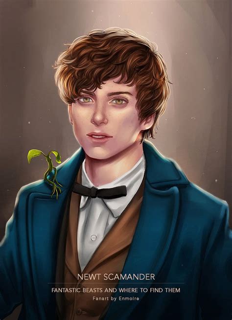 Newt Scamander by enmoire.deviantart.com on @DeviantArt Harry Potter Words, Harry Potter Jk ...