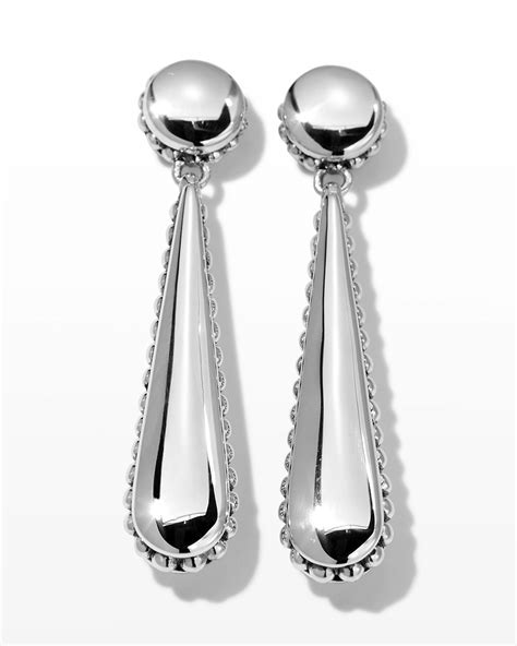 LAGOS Signature Caviar 4-Drop Earrings | Neiman Marcus