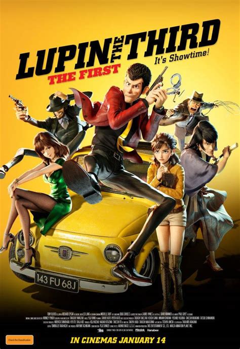 Download Lupin The Third Movie Poster Wallpaper | Wallpapers.com