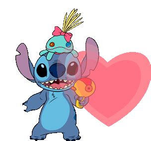 Lilo And Stitch Scrump Sticker - Lilo And Stitch Scrump Love - GIF-ləri kəşf edin və paylaşın