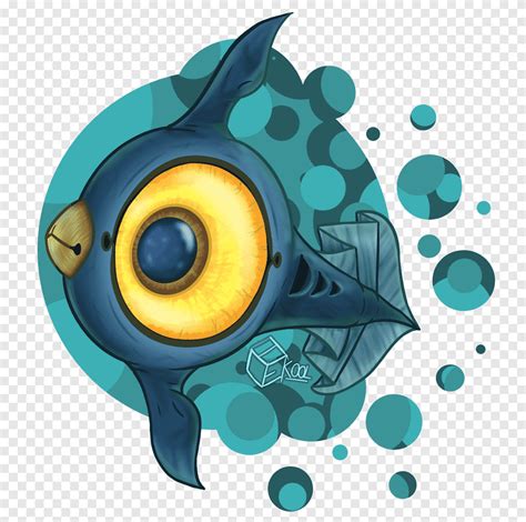 Subnautica Computer Icons Drawing, glowing e, eye, art png | PNGEgg