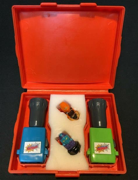 1987 TOMY Parker SPINJAS Battle ARENA Warrior Set Stalkers KLAW GASH 2 Winders | #3763672467