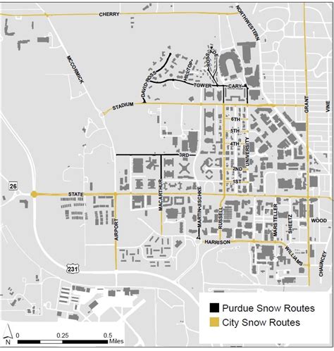 Purdue Parking Lot Map