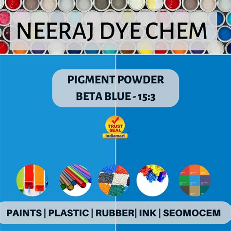 Phthalocyanine Pigments-Beta Blue 15:3 Powder, 25 KG Hdpe Bag at Rs 540/kg in Panipat