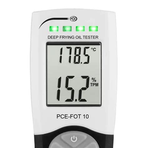 Thermometer for Frying Oil / Cooking Oil Tester PCE-FOT 10 | PCE ...