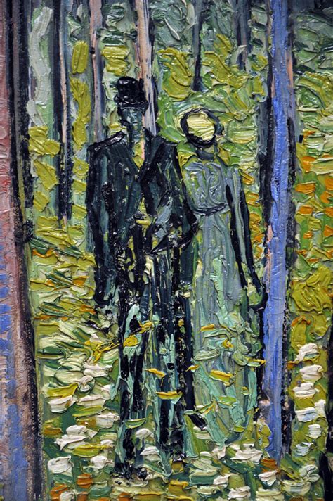 Vincent van Gogh (1853-1890) Undergrowth with Two Figures 1890 Cincinnati Art Museum (detail)