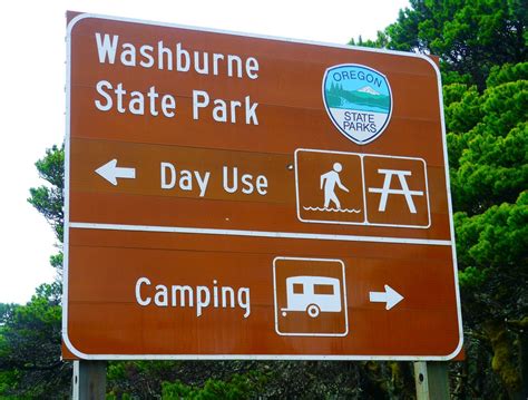 Washburne State Park Day Use sign along HIghway 101 in Ore… | Flickr