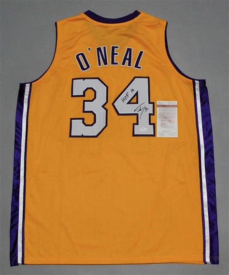 Shaquille O'Neal Signed Jersey, Autographed Jerseys