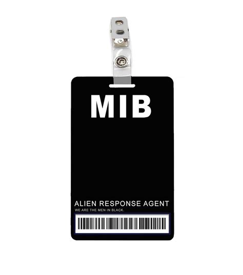 MIB Men in Black ID Badge PVC | Funky Toys