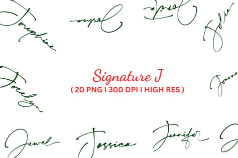 Signature Series J Graphic by Adhi Willy · Creative Fabrica