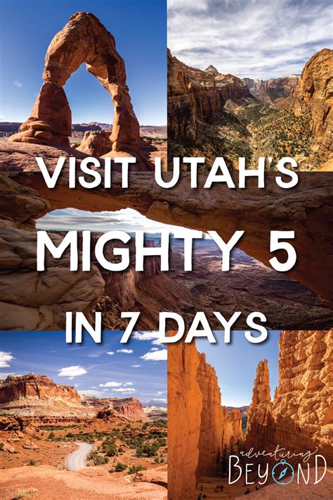 The Mighty 5 Utah National Parks in 7 Days - Adventuring Beyond