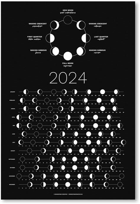 2024 Moon Calendar Poster Contest - Addia Anselma