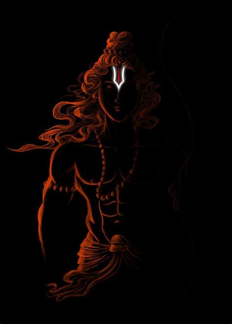 'Shri Ram ji artwrok' Metal Poster Print - Nikhil Mishra | Displate in 2020 | Lord shiva hd ...