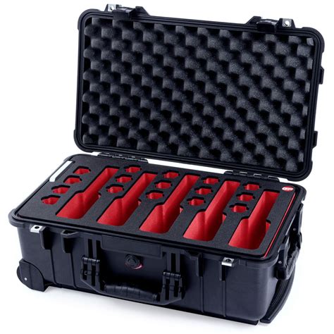 Pelican 1510 Case + Foam Insert for 5 Handguns & 16 Clips | GunFoam.com