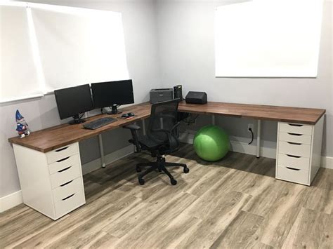 I see your Karlby and Alex setup and raise you | Small home offices, Guest room office, Home ...