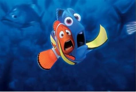 Marlin and Dory screaming | Finding nemo, Nemo, Disney wallpaper