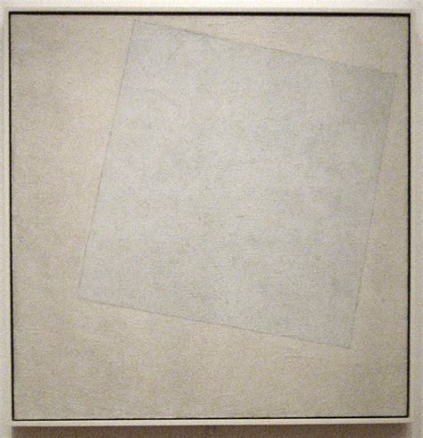 File:Kazimir Malevich - 'Suprematist Composition- White on White', oil ...