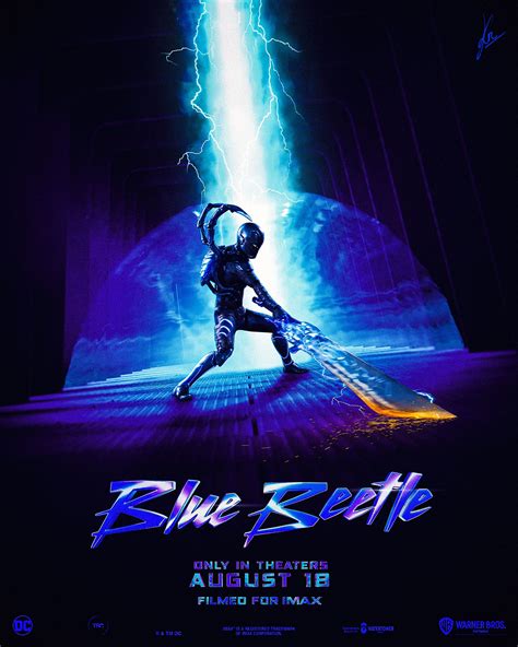 Blue Beetle Fan-made Poster Design. | Poster By KR