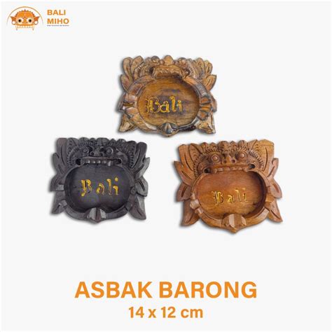 Jual Asbak Barong Bali - Asbak Ukir Bali - Asbak Kayu - Asbak Kayu - Dekorasi Rumah -Souvenir ...