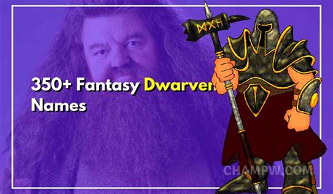 350+ Fantasy Dwarven Names | Clan, City Names Included